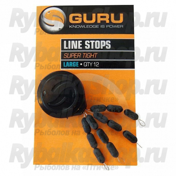 Стопор для лески Guru Super Tight Line Stops Large GLSL