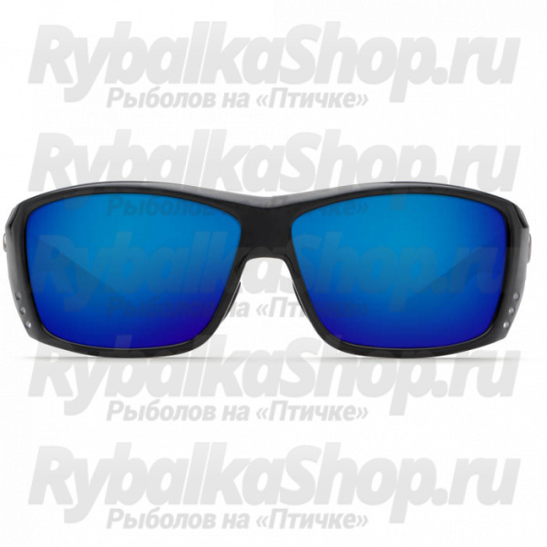 Очки поляризационные Costa Cat Cay 580 P (Shiny Black/Blue Mirror 580 P/Large)