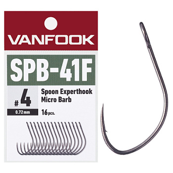 Крючок Vanfook SPB41F Expert Hook Medium Heavy BK # 6