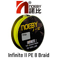 Noeby Infinite II PE 8 Braid 150m (Yellow) Noeby Infinite II PE 8 Braid 150m (Yellow)