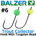 Balzer Trout Collector Hook With Tungsten Bead (16062) Balzer Trout Collector Hook With Tungsten Bead (16062)