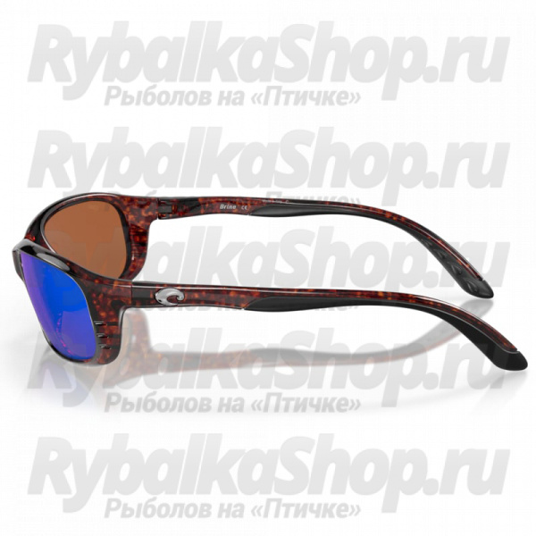 Очки поляризационные Costa Brine 580P (Tortoise/Green Mirror 580P)