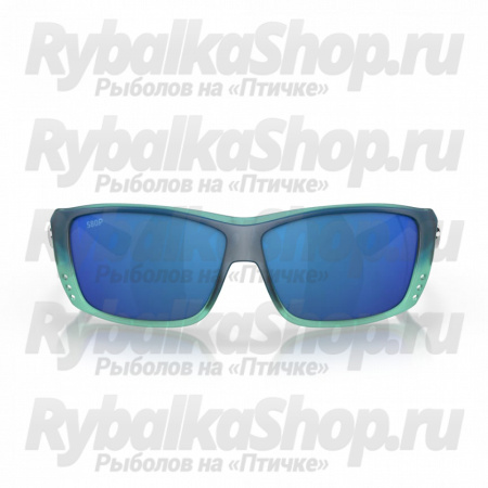 Очки поляризационные Costa Cat Cay 580 P (Matte Caribbean Fade/Blue Mirror, Large)