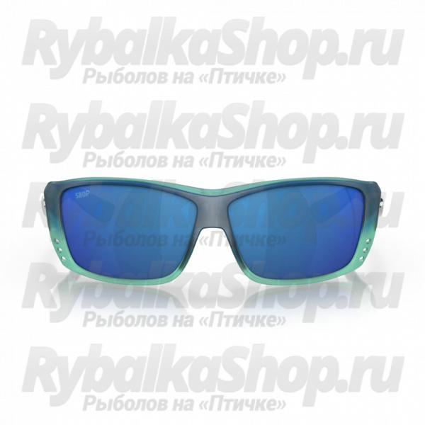 Очки поляризационные Costa Cat Cay 580 P (Matte Caribbean Fade/Blue Mirror, Large)