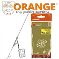 Orange #37 Big Cage Feeder Leadcore Оснастка карповая Orange #37 Big Cage Feeder Leadcore Оснастка карповая