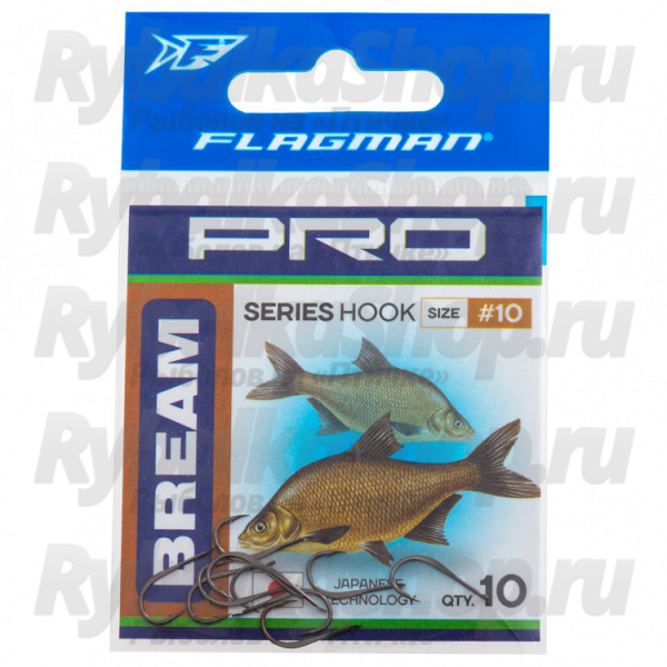 Крючки Flagman Pro Bream #10  10шт