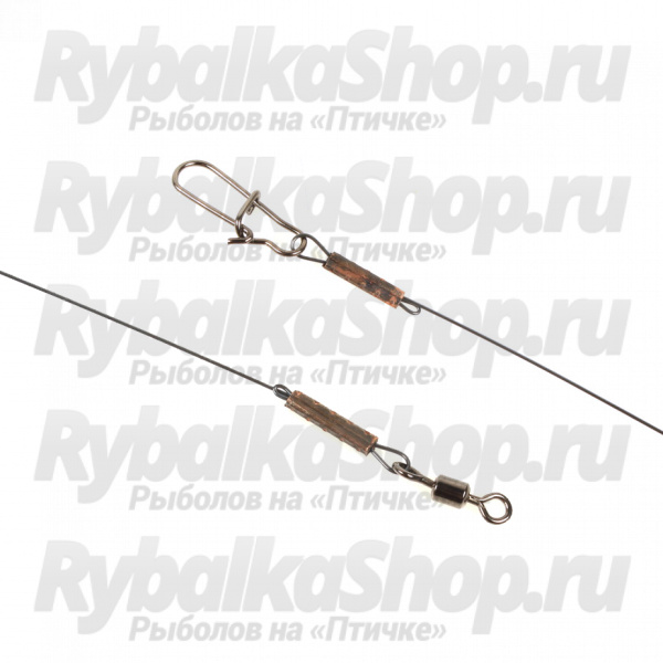Поводок Formix титановый ST4 20см, 15 кг, 2шт.в уп.