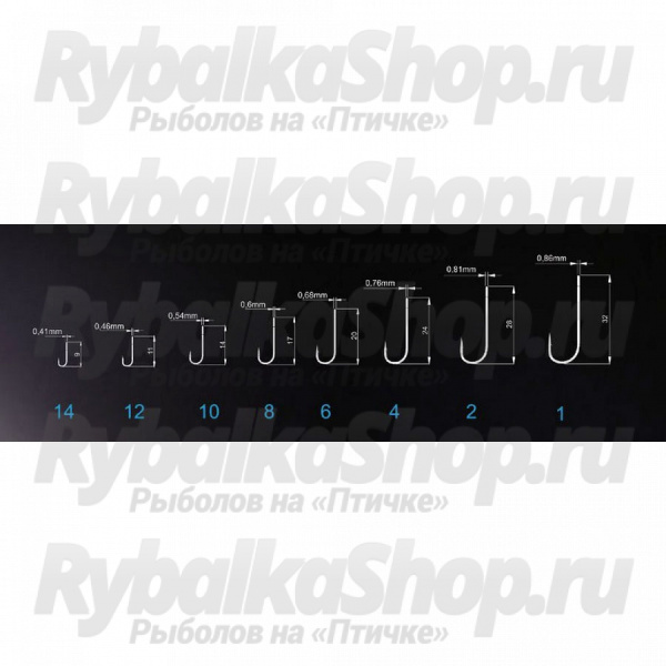 Одинарный крючок Crazy Fish Round Bent Joint Hook RBJH-2 10шт