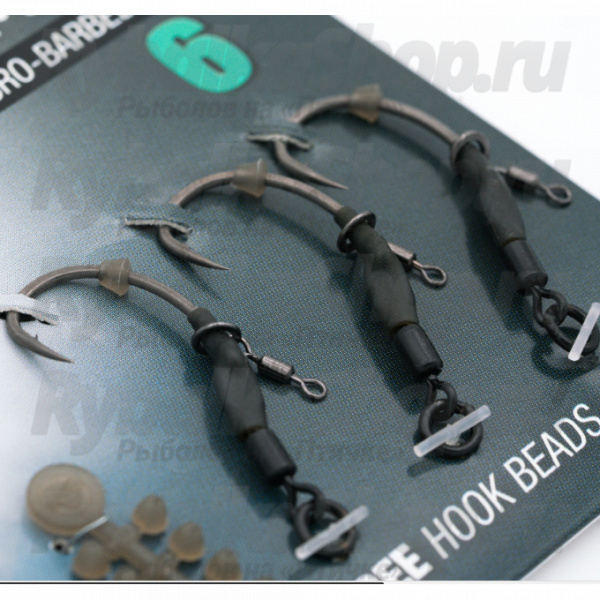 Готовая оснастка Korda Spinner hook sections Kurv # 4