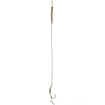 Поводок карповый Mikado Anti-Blow Out Rig 23см, кр. №2, 25 lbs (уп.-2шт.) AMC-PBO2-2