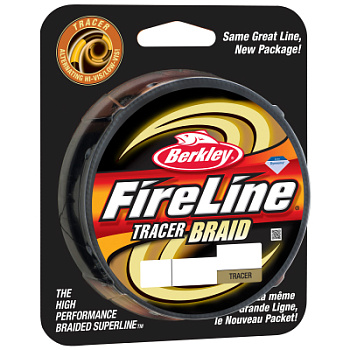 Шнур плетеный Berkley Fireline Tracer Braid 110m - 0,30mm