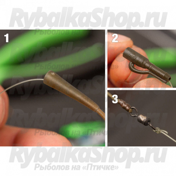 Набор для грузил Korda COG Booms Flat Lead for 2-2.5 Oz KCOG3