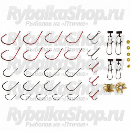 Набор крючков "Team Catfish" 37 Piece Deluxe Cat Kit (TCK-10)