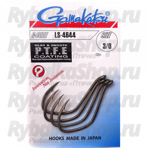 Крючок Gamakatsu LS-4644 PTFE №01/0