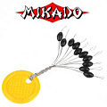 Стопоры Mikado Trout Campione резин.