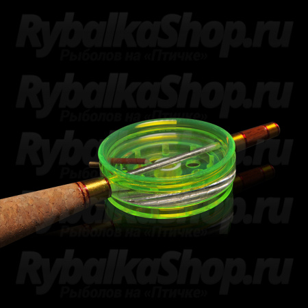 Зимняя удочка Artuda Андерграунд XXL   желтая флюо