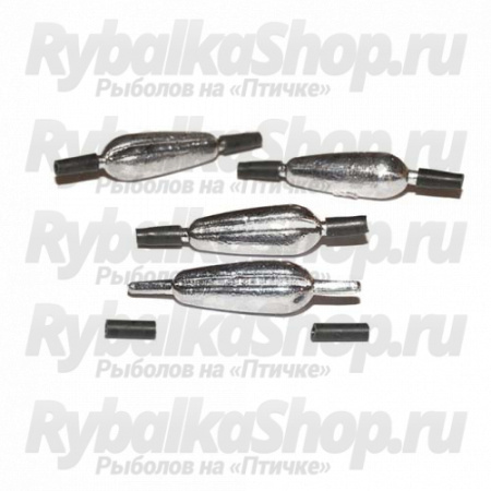 Грузила Salmo FIX быстросъемные с фиксацией 1.0гр. 8шт