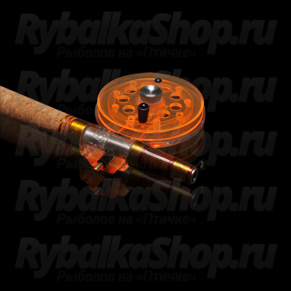 Зимняя удочка Artuda Хардкор XL  синяя праворукая