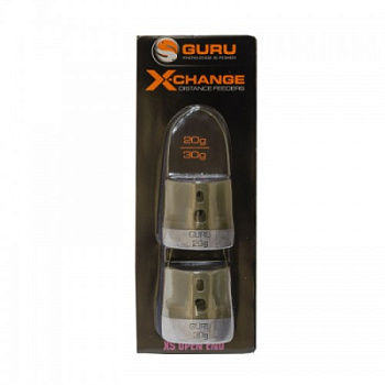 Кормушка Guru X-Change Distance Feeder Solid Extra Small 20гр + 30гр GAD18