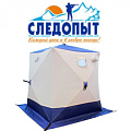 Следопыт Палатка зимняя куб 1,8х1,8м 3-местная бело-синий
