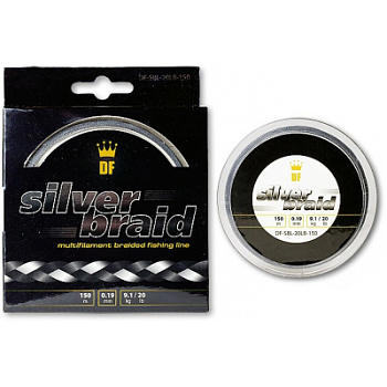 Леска плетеная DreamFish Silver Braid 150м 0.25мм 11.3кг