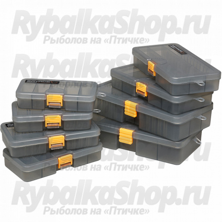 Коробка Savage Gear Lurebox 4A Smoke 21.4x11.8x4.5см, арт.76773