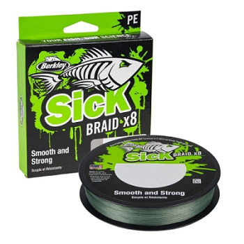 Плетеный шнур Berkley Sick Braid MGRN 150m 0.12mm