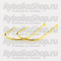 Одинарный крючок Owner 50015 AJI-B, золотой 50015-09