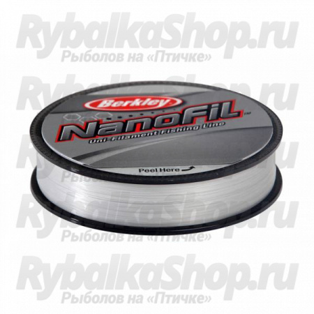 Шнур плетеный Berkley NanoFil Clear 125m - 0.2176mm