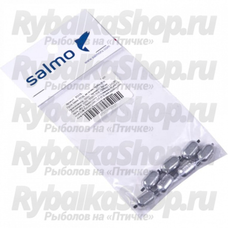 Груз Salmo Oval на силиконовой трубке 10г 7шт