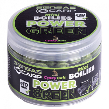 Мини бойлы Sensas Crazy Power Green 10мм 0.08кг
