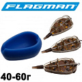 Flagman In-Line Flat Method Feeder Medium + Mould Flagman In-Line Flat Method Feeder Medium + Mould