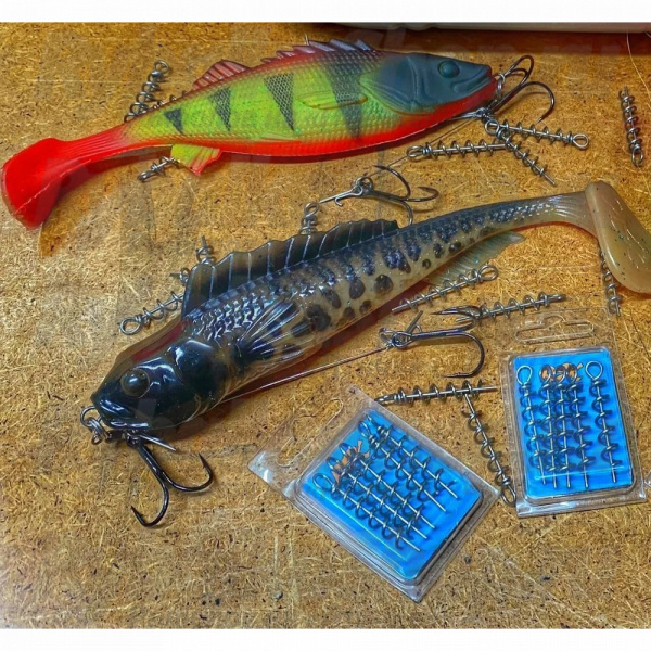 Спираль для силиконовых приманок RSK Fishing 45мм (уп. 5шт)