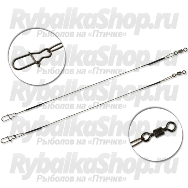Поводок Formix 1*7 16см 9 кг (2 штуки в уп-ке)