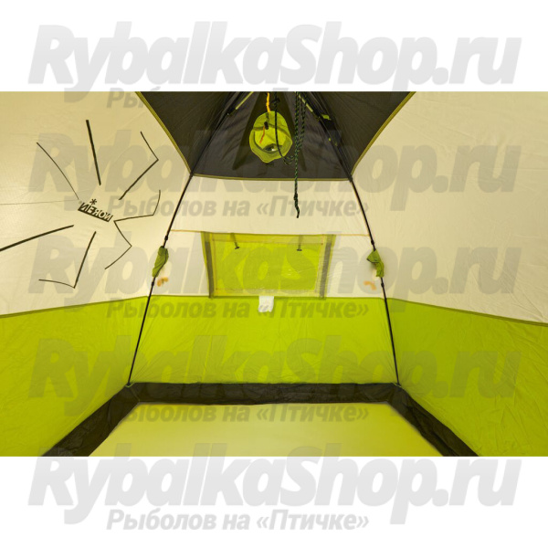 Палатка рыболовная зимняя Norfin Easy Ice L 210x210см (NI-10467)