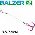 Balzer Поводок флюорокарбоновый с тройником Balzer Поводок флюорокарбоновый с тройником
