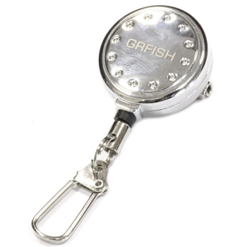 Ретривер с булавкой Grfish, цвет серебро (GR-84009)