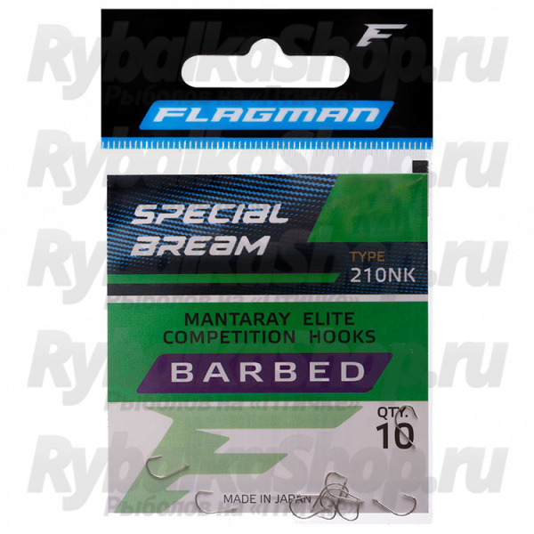 Крючки Flagman Special Bream №16 10шт