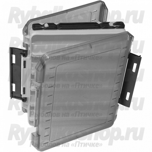 Коробка для воблеров Kosadaka TB-S31C-OR, 20*17.5*5см, двухсторонняя, оранжевая