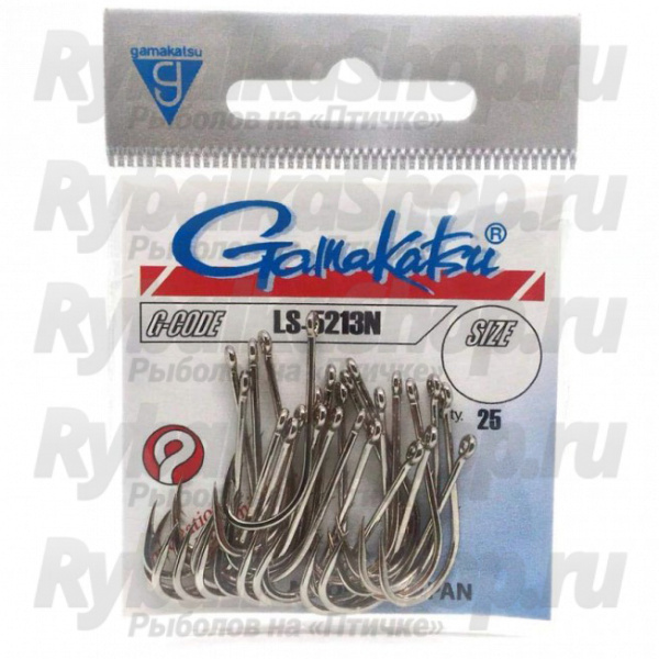 Крючок Gamakatsu Hook LS-5213N Nickel №06