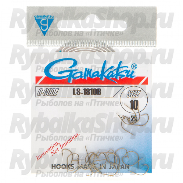 Крючок Gamakatsu LS-1810B Bronze №06