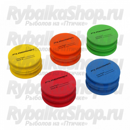 Шпуля запасная для поводочницы Flagman Eva Rig Spools 10шт (DFYSS10)