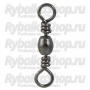 Вертлюг бочонок Fish Season Barrel Swivel №7 (23 кг), (упак. 6 шт)