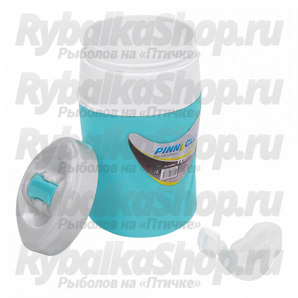 Изотермический контейнер для жидкости Pinnacle Platino 1л голубой TPX-2072-1-B