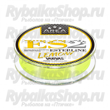 Леска Varivas Super Trout Area ES2 Ester Lemoni 80m #0.4 2.3LB