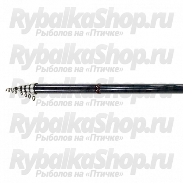 Удилище телескопическое с кольцами Alpha Tackle Malti Caster HI 1.5-450 4,5м. 3,75-15гр.