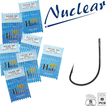 Поводки COLMIC MR300 №08 (0.18мм - 150см) 8шт (AL60818)