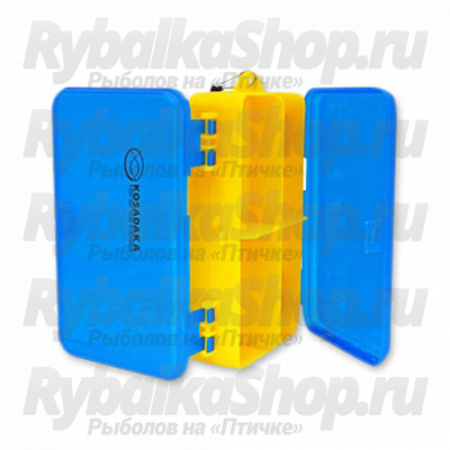 Коробка Kosadaka TB1507, 150x85x40мм, для приманок, двухсторонняя TB-1507