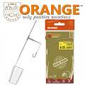 Orange #28 Distance Cage Feeder Leadcore Оснастка фидерная