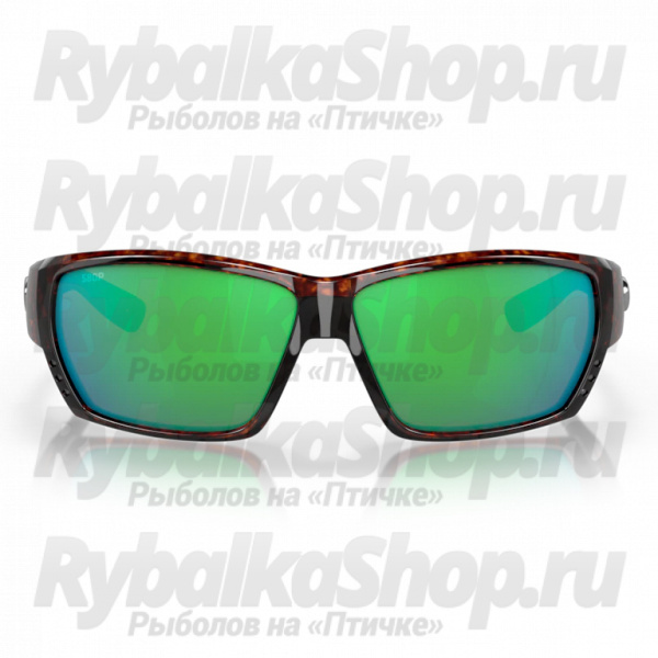 Очки поляризационные Costa Tuna Alley 580P (Tortoise/Green Mirror 580P, Large)